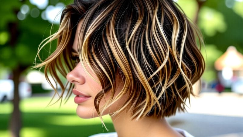 The Versatility of the Wavy Bob