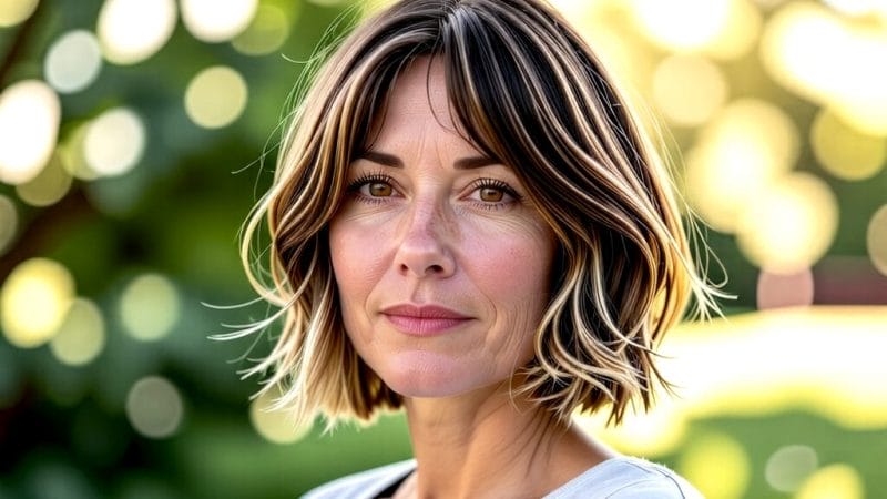 Layered Bob for Medium Hair