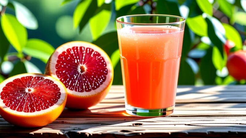 3. Grapefruit Juice: A Tangy Substitute