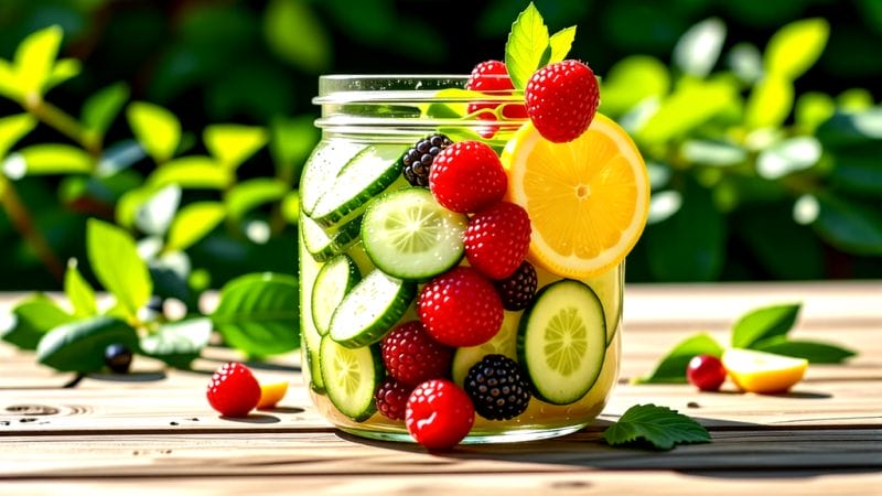 Infused Water: A Refreshing Substitute