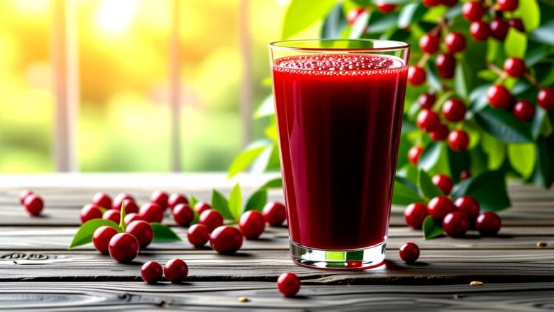 4. Cranberry Juice: A Tart Option