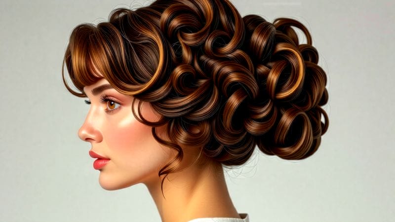 Dazzling Vintage Hairstyles for Thin Hair