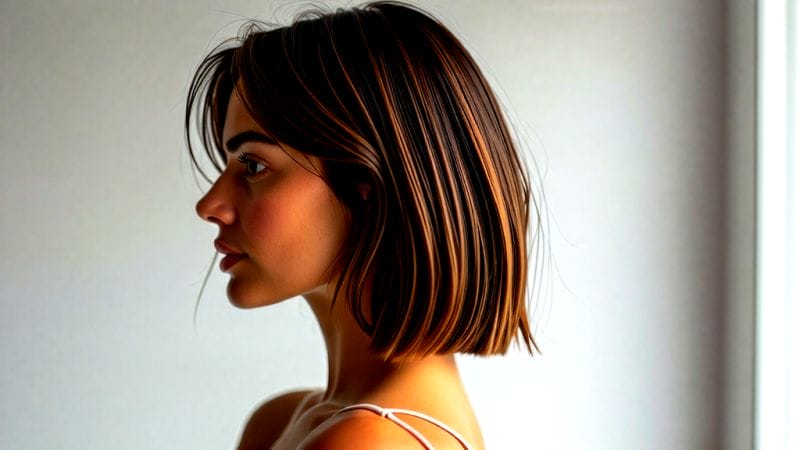 The Understated Elegance of a Blunt Bob